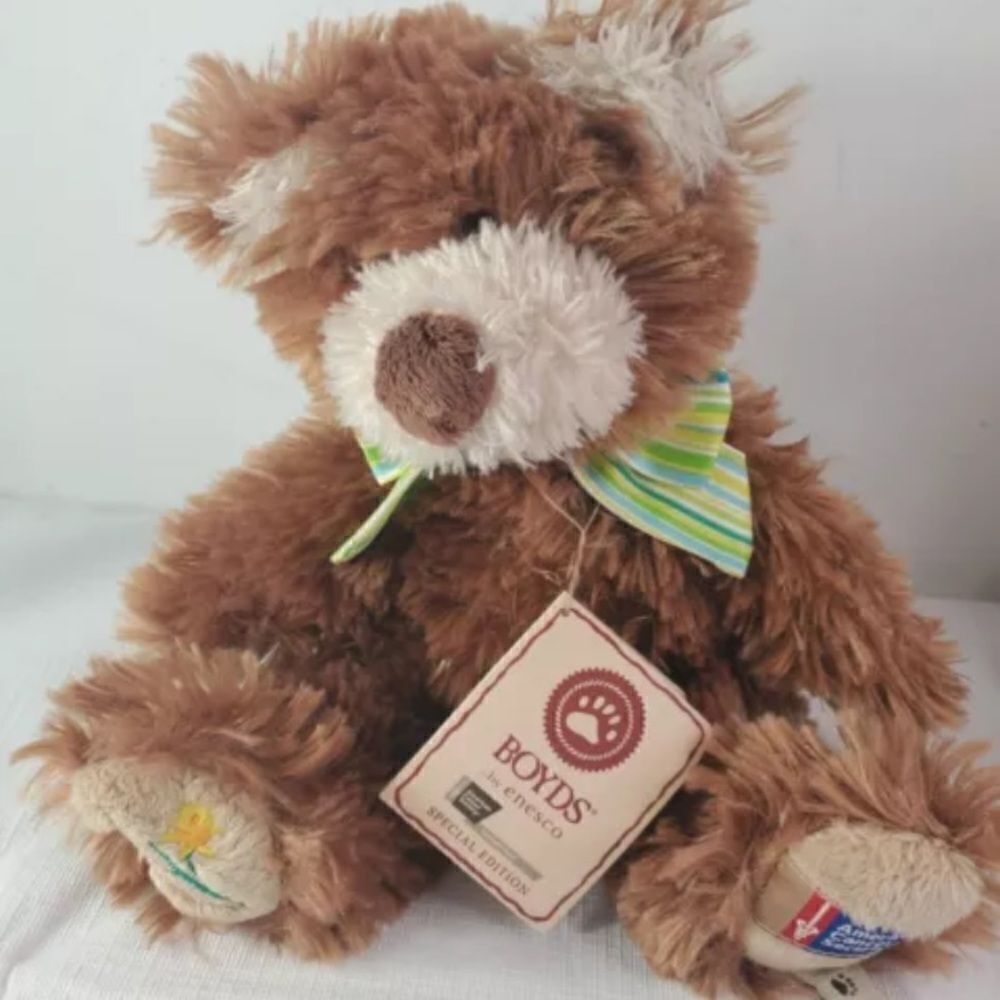 NWT Vtg 2008 Rare Boyd’s Bears 10” Lil Punky Pumpkin Bear Stuffed Animl